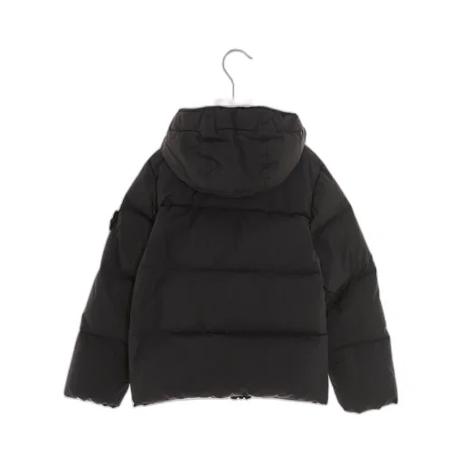 Stone Island Junior Logo Patch Padded Down Jacket