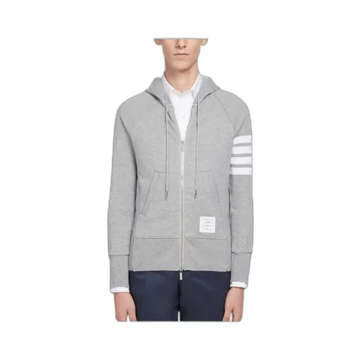 Zippered Hooded Casual Jacket