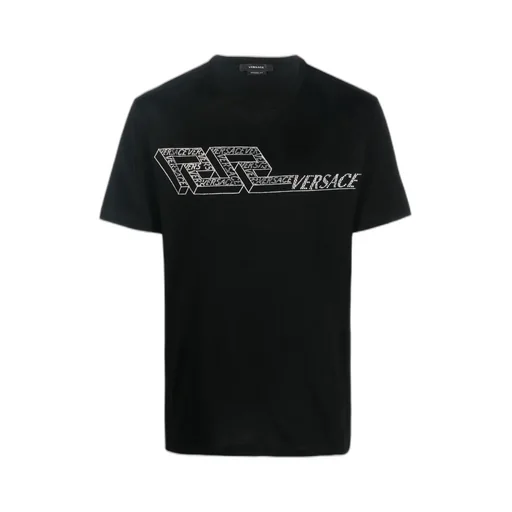 Crystal Logo-Embellished T-Shirt