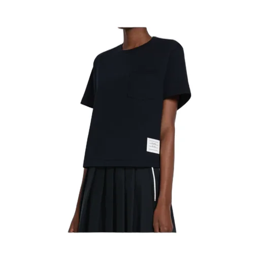 Thom Browne Rwb Logo Patch T-Shirt