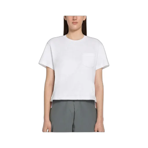 Thom Browne Rwb Logo Patch T-Shirt