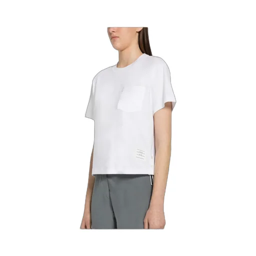 Thom Browne Rwb Logo Patch T-Shirt