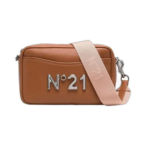 N21 Logo Plaque Zip Crossbody Bag