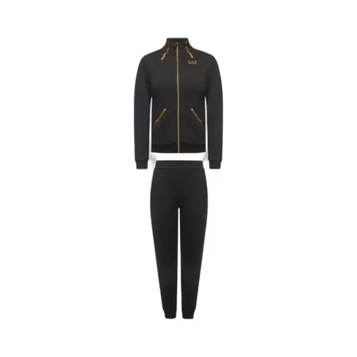 Logo High-Necked Sports Suit