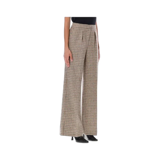 Palm Angels Check-Printed Loose-Fit Pants