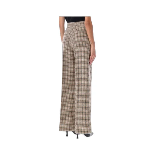 Palm Angels Check-Printed Loose-Fit Pants