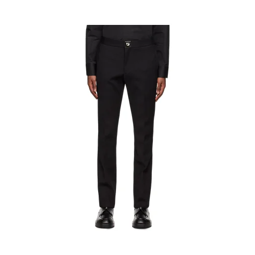 Slim-Fit Pants In Technical Fiber With G Lock Buckle