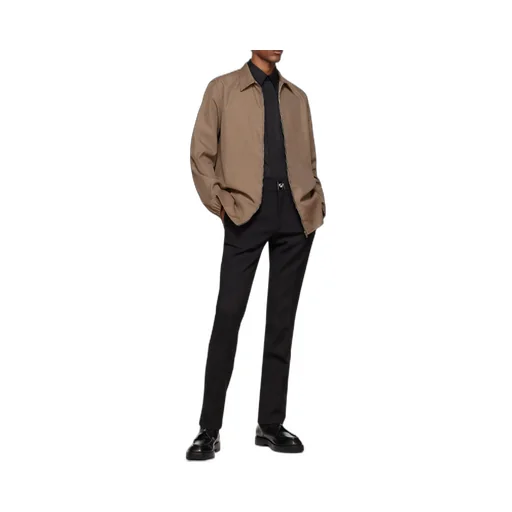 Slim-Fit Pants In Technical Fiber With G Lock Buckle