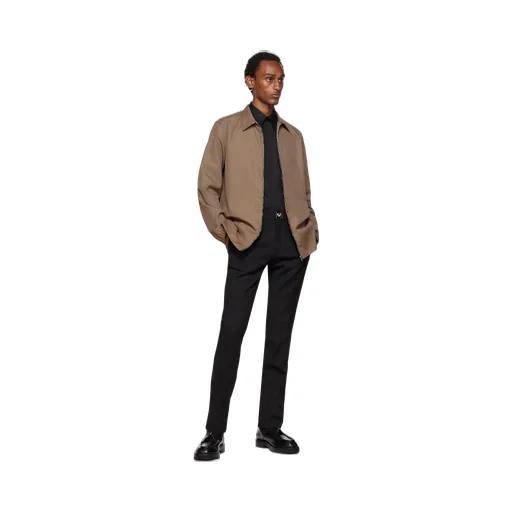 Slim-Fit Pants In Technical Fiber With G Lock Buckle