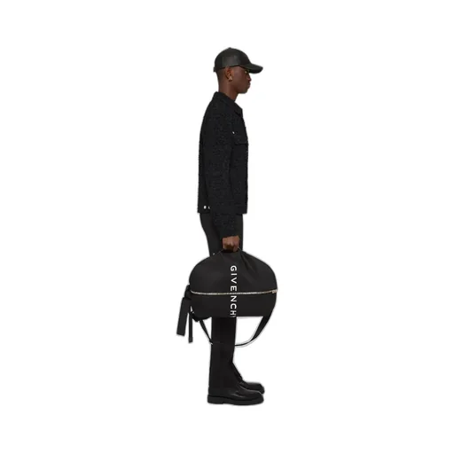 Slim-Fit Pants In Technical Fiber With G Lock Buckle