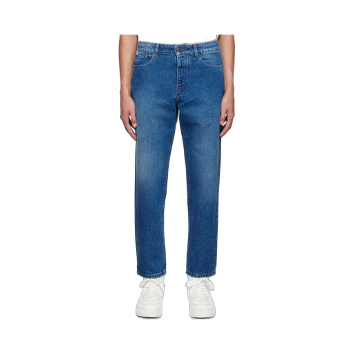 Ami Mid-Rise Straight-Leg Jeans