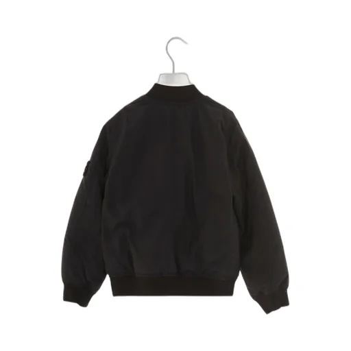 Compass-Patch Feather-Down Jacket
