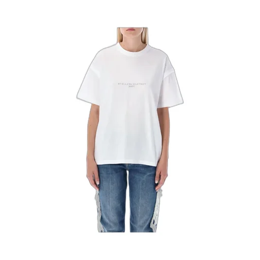 Stella Mccartney Crewneck Dropped Shoulder T-Shirt