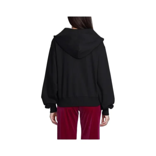 Buckle-Detail Cut-Out Hoodie