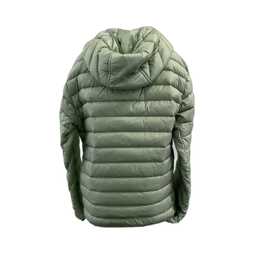 Stone Island Junior Logo Patch Zipped Puffer Jacket