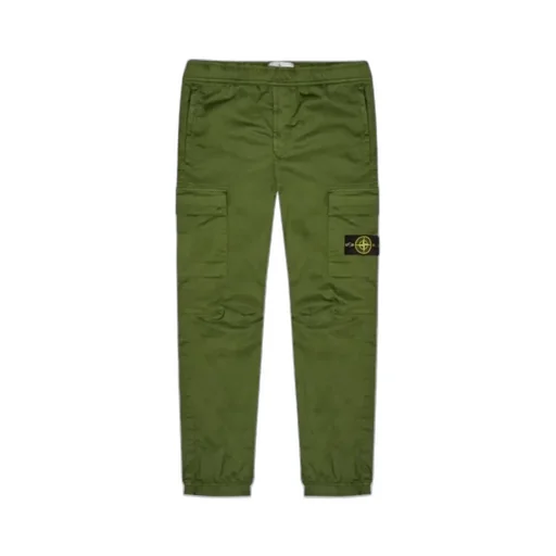 Tapered-Leg Cargo Trousers
