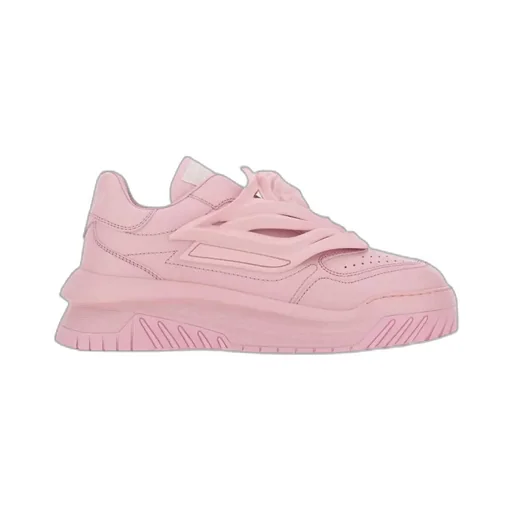 Versace Logo Detailed Lace-Up Sneakers