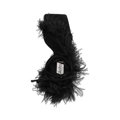Tie High-Heeled Sandals