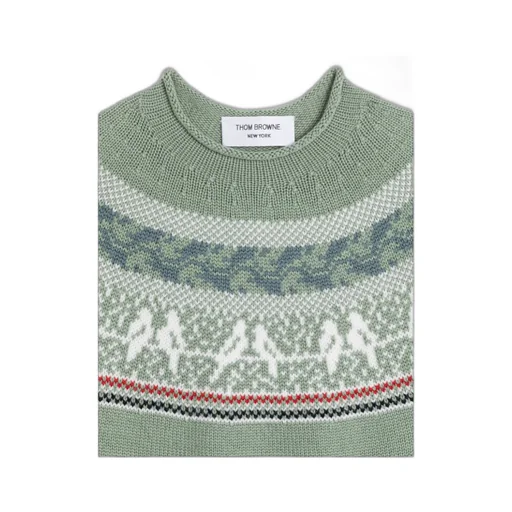 Fair-Isle Wool Jumper