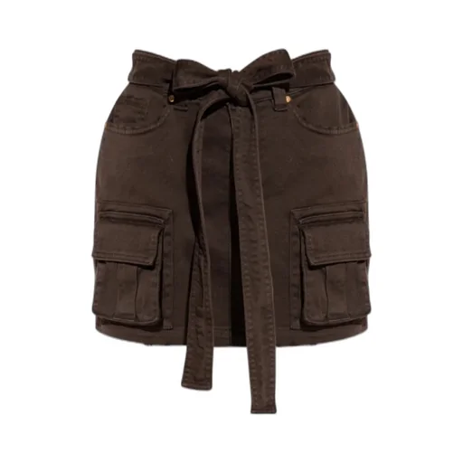 Blumarine Belted Mini Skirt