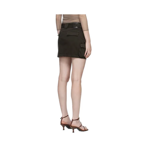 Blumarine Belted Mini Skirt