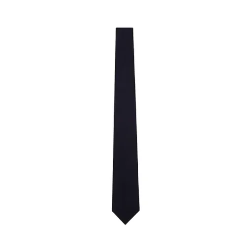 Houndstooth-Pattern Print Tie