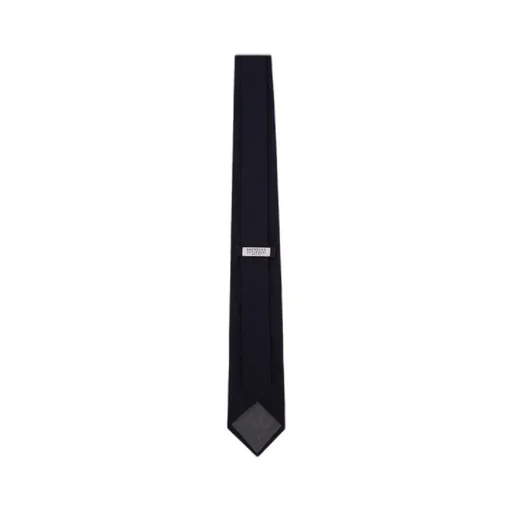 Houndstooth-Pattern Print Tie