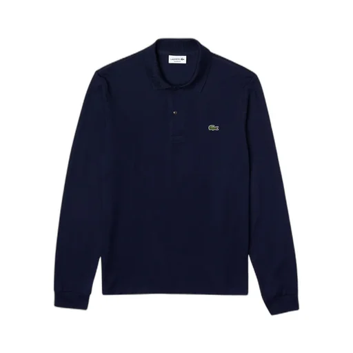 Logo Long-Sleeved Polo Shirt