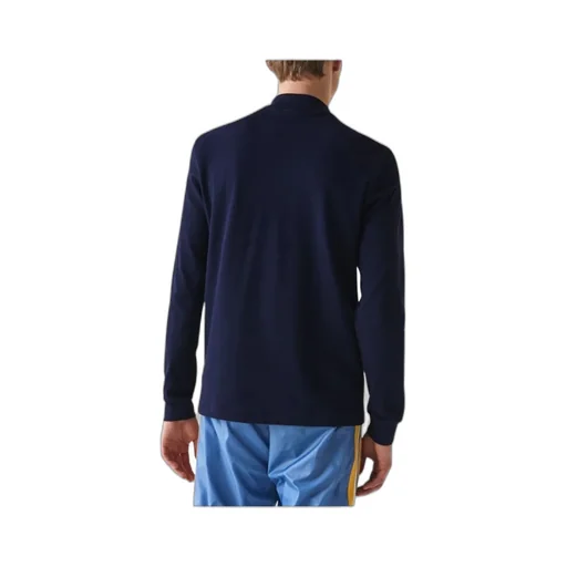 Logo Long-Sleeved Polo Shirt