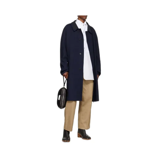 Maison Margiela Four-Stitch Detailed Long Coat