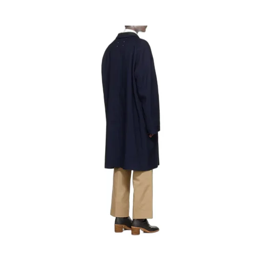 Maison Margiela Four-Stitch Detailed Long Coat