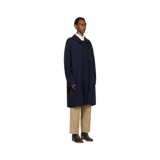 Maison Margiela Four-Stitch Detailed Long Coat