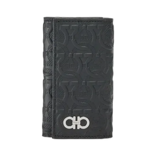 Gancini Logo Key Bag