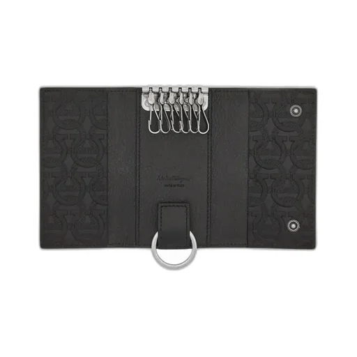 Gancini Logo Key Bag