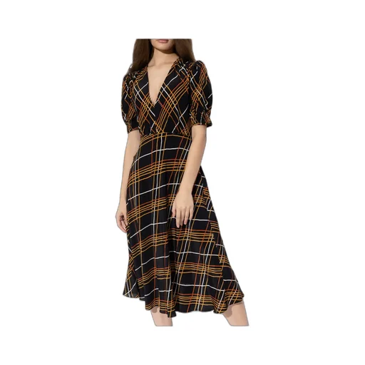 Marni Wild Roads Printed V-Neck Dress
