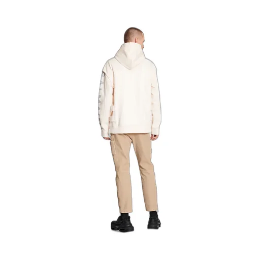 Cotton Printed Balmain Logo Hoodie