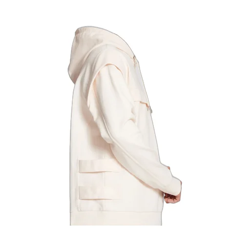 Cotton Printed Balmain Logo Hoodie