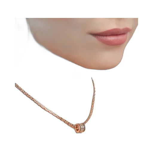 Logo Pendant Necklace