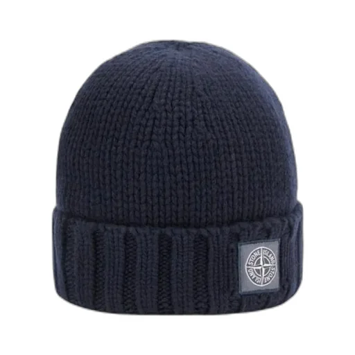 Logo-Patch Wool Beanie