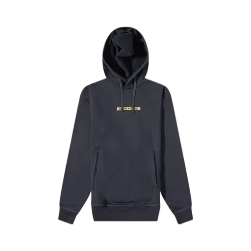 Logo-Print Long-Sleeved Hoodie