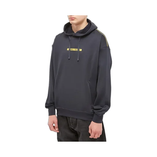 Logo-Print Long-Sleeved Hoodie