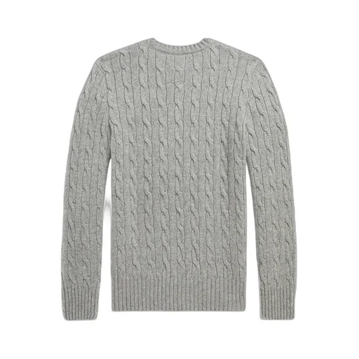 Polo Ralph Lauren Kids Logo Embroidered Cable Knit Jumper