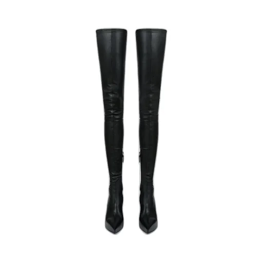 Givenchy Pointed Tote Thigh Boots