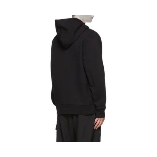 Y-3 Logo Printed Long-Sleeved Hoodie
