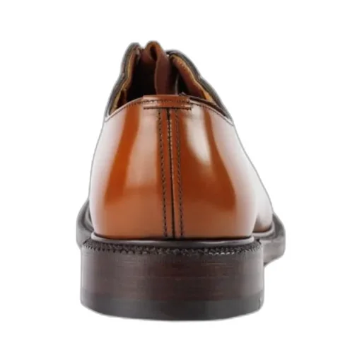 Leather Lace Derby Shoes