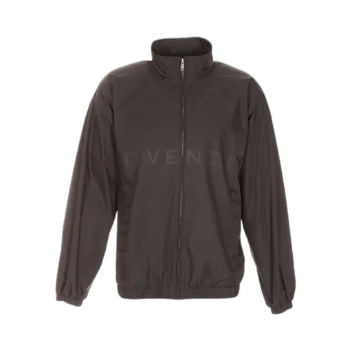 Logo-Print Zip-Up Jacket
