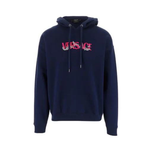 Logo-Embroidered Drawstring Hoodie
