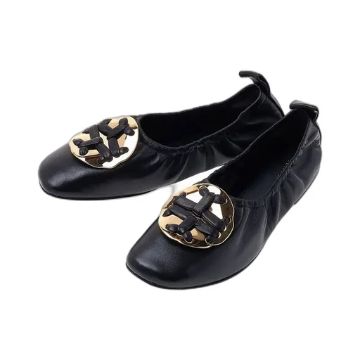 Woven Double T 10Mm Ballerina Shoes