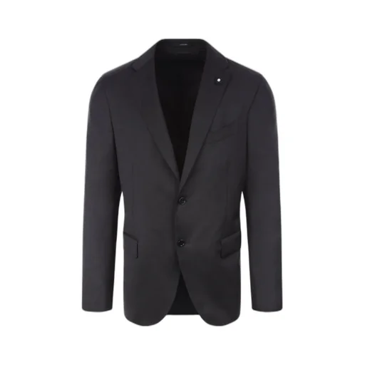 Single-Breasted Wool Blazer
