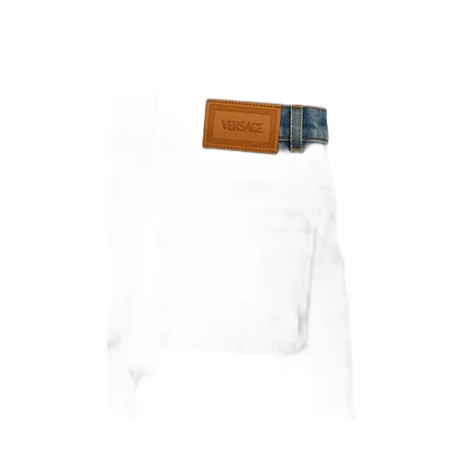 Stonewashed Straight-Leg Jeans